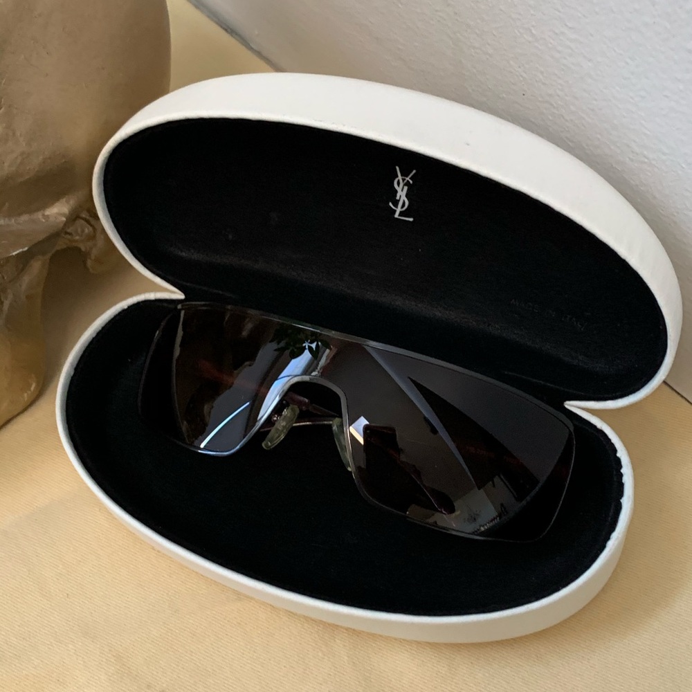 Yves Saint Laurent Dark Metal Rose Sunglasses - Picture 10 of 13